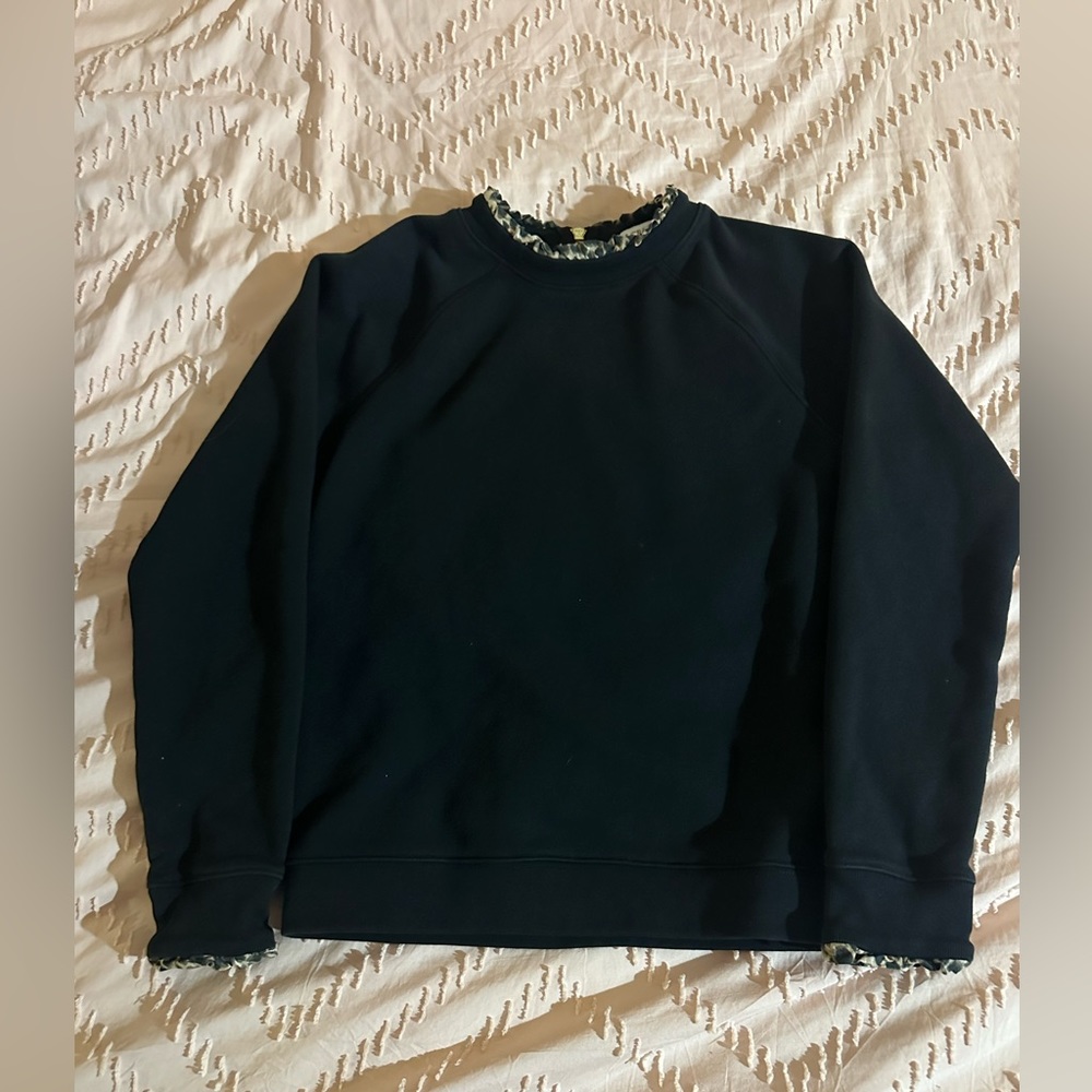 J. Crew Leopard Ruffle Neck Pull Over - Picture 8 of 10